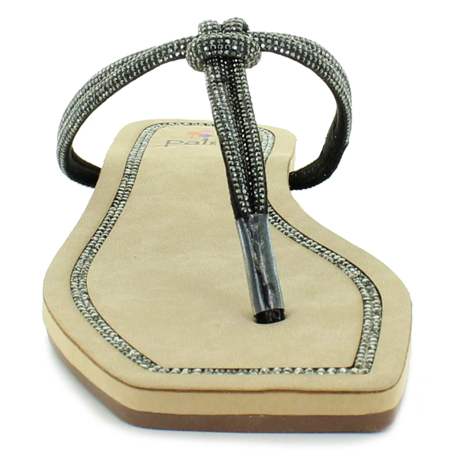 Palms Rhinestone T-Strap - Image 3