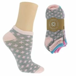 Women's Sock Hub Diamond No-Show 10 For $10