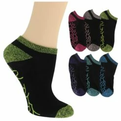 Women's Zone In No-Slip No-Show 6-Pair Pack