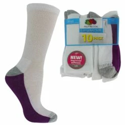 Women's Fruit Of The Loom Crew 10 For $10