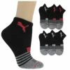 Women's PUMA Premium Quarter Crew Sock 6-Pair Pack