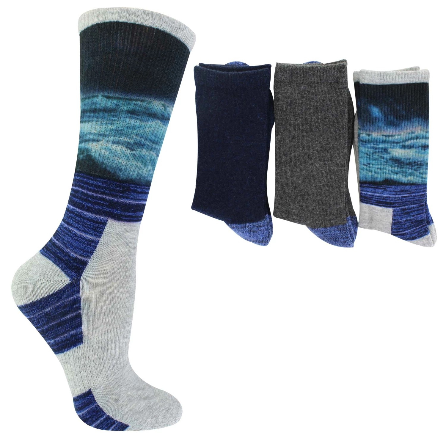 Born Wool Blend Crew 3-Pair Pack