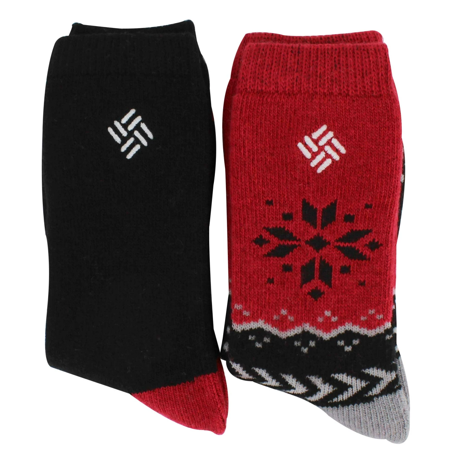 Women's Columbia Snowflakes Crew 2-Pair Pack - Image 2
