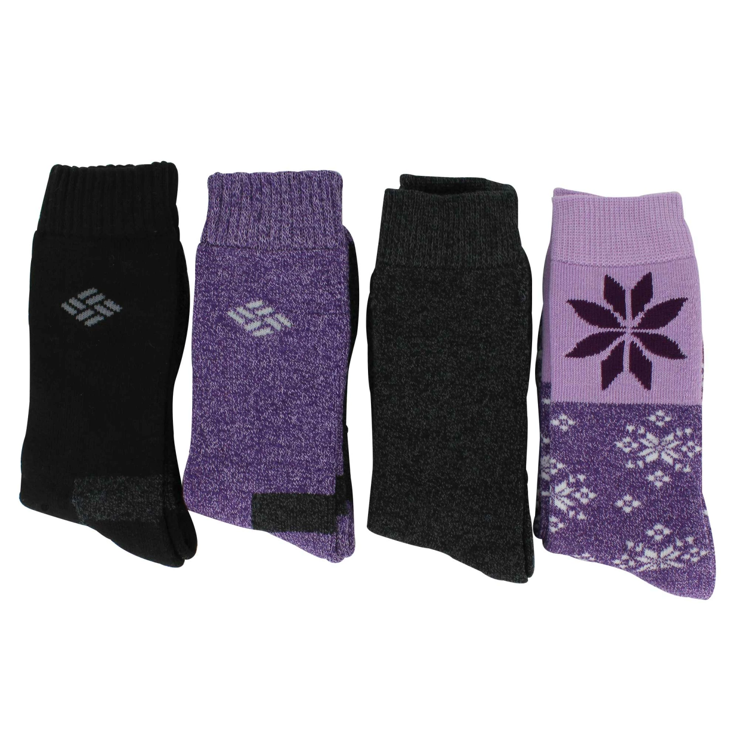Women's Columbia Winter Solstice Crew 4-Pair Pack - Image 2