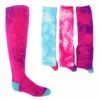 Girls' Skechers Knee-High Tie-Dye 3-Pair Pack
