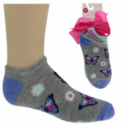 Girls' Charlotte Butterfly No-Show 10 For $10