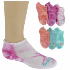 Kids' Skechers No-Show 6-Pair Pack