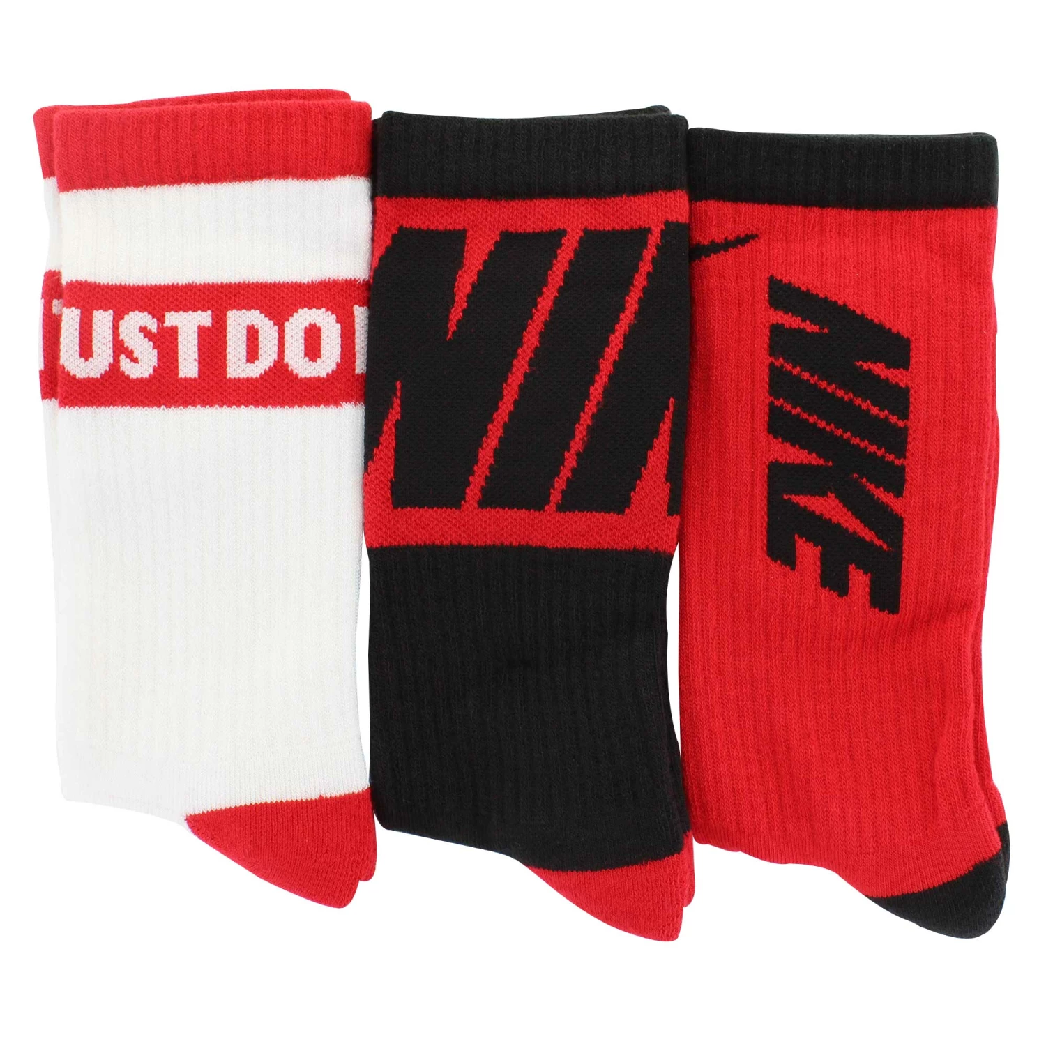 Kids' Nike Everyday Cushioned Crew 3-Pair Pack - Image 2