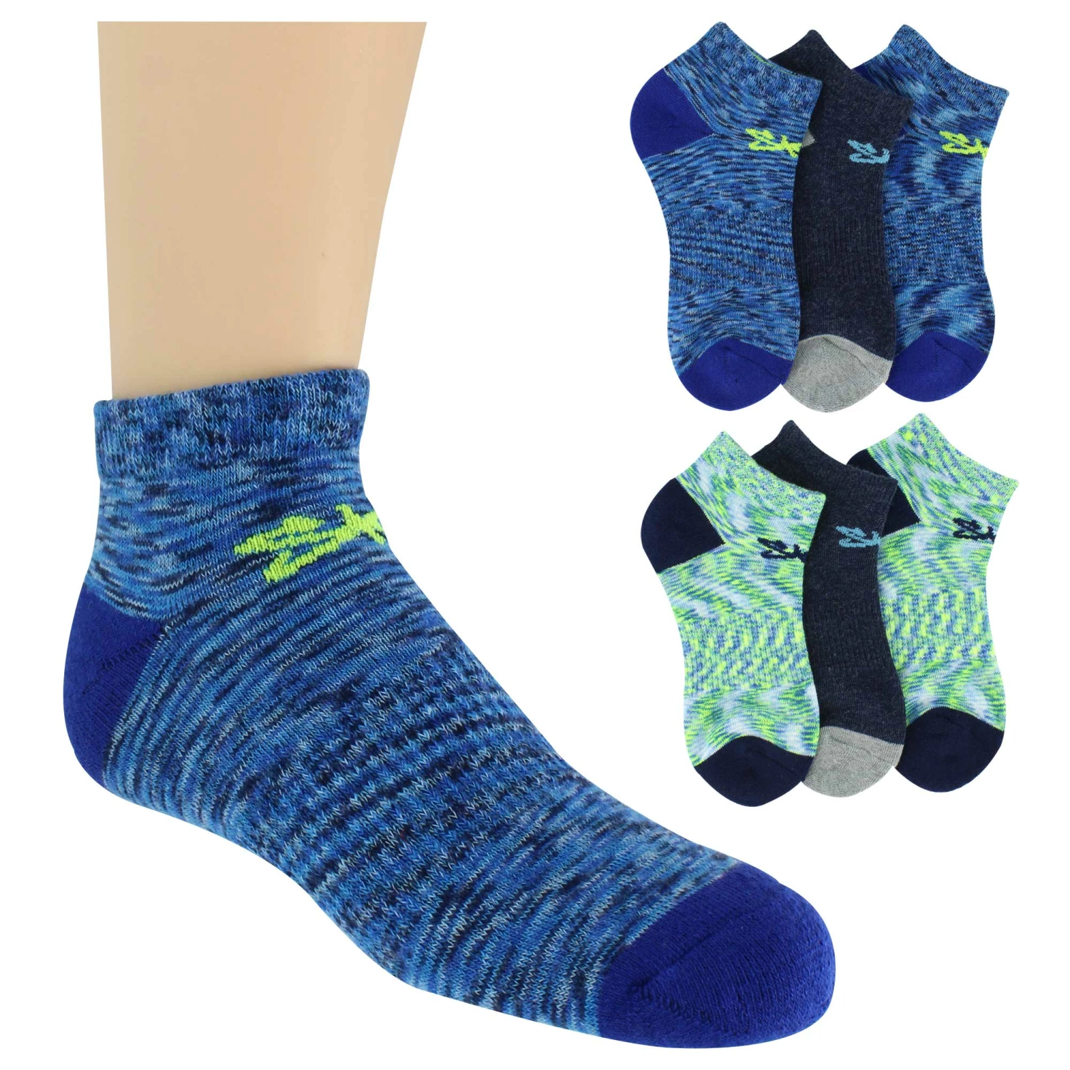 Kids' Skechers Low-Cut 6-Pair Pack