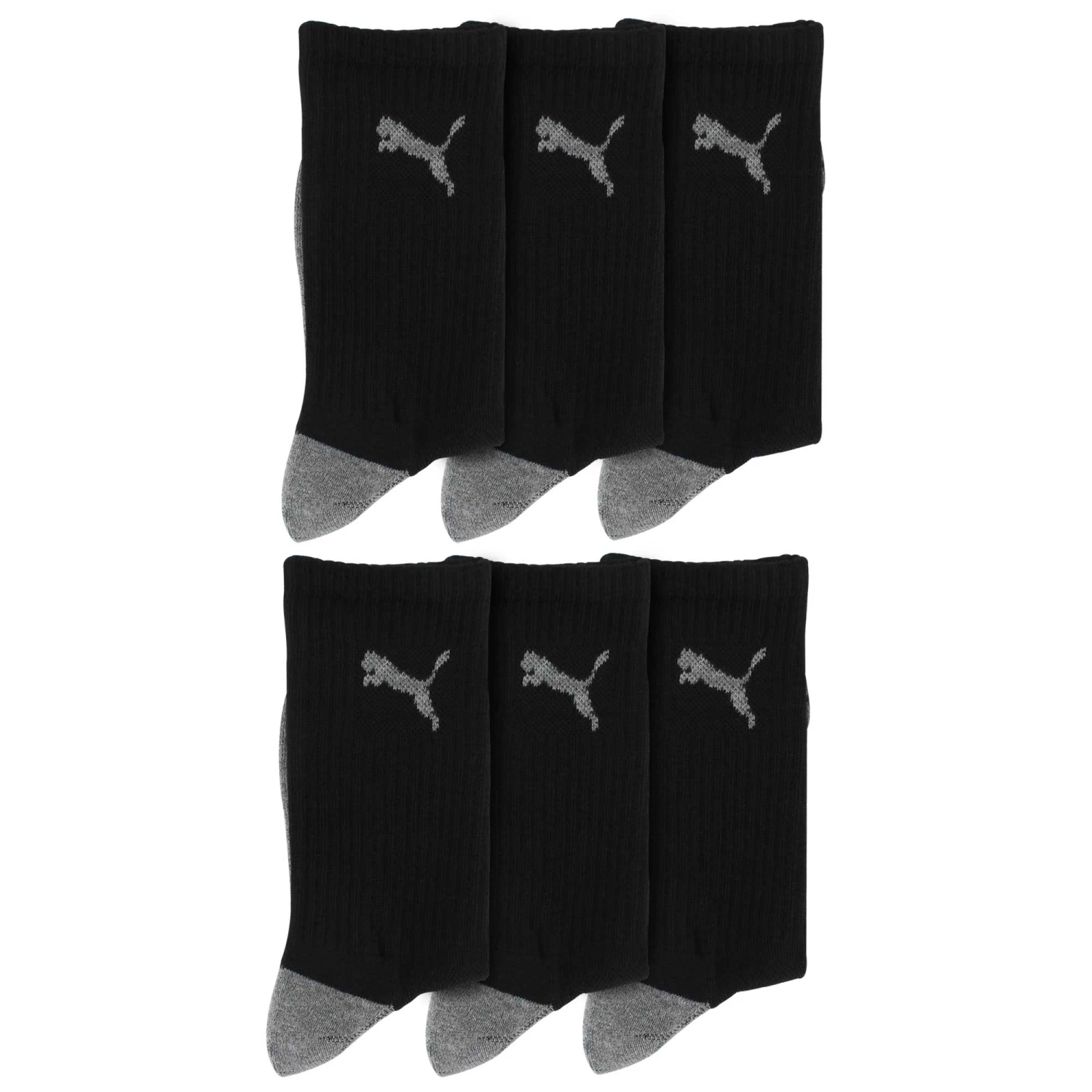 Kids' PUMA Premium Crew Sock 6-Pair Pack - Image 2