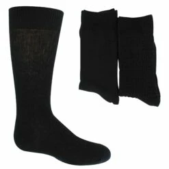 Boys' Florsheim Dress Socks L/XL 2-Pair Pack