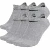 Men's Nike Cushion No-Show Training Socks 6 Pairs