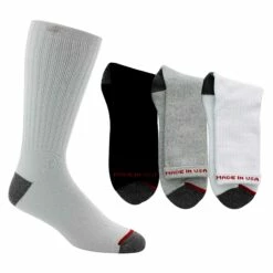 Men's United Footgear WorkBoot Crew 3 Pairs