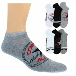 Men's Converse Chuck Patch No-Show 6-Pair Pack