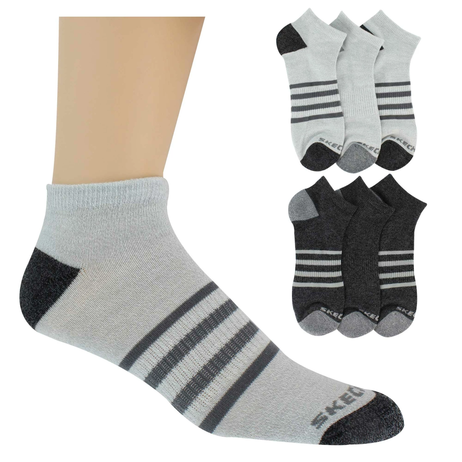 Men's Skechers Low-Cut 6-Pair Pack