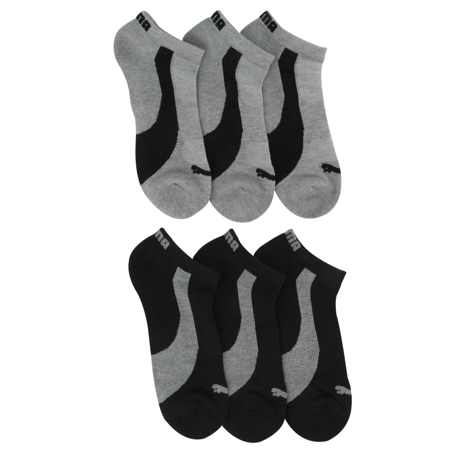 Men's PUMA Premium Low-Cut Sock 6-Pair Pack - Image 2