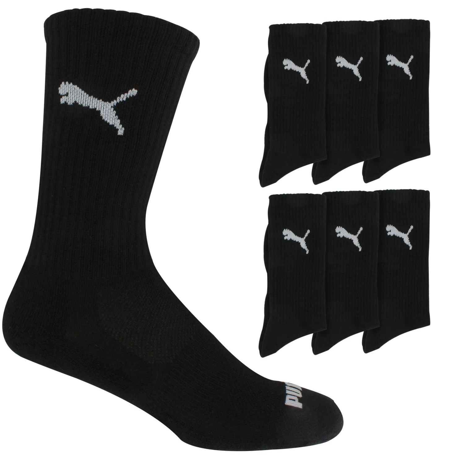 Men's PUMA Premium Crew Sock 6-Pair Pack