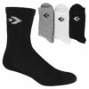 Men's Converse Half-Cushion Crew 3-Pair Pack