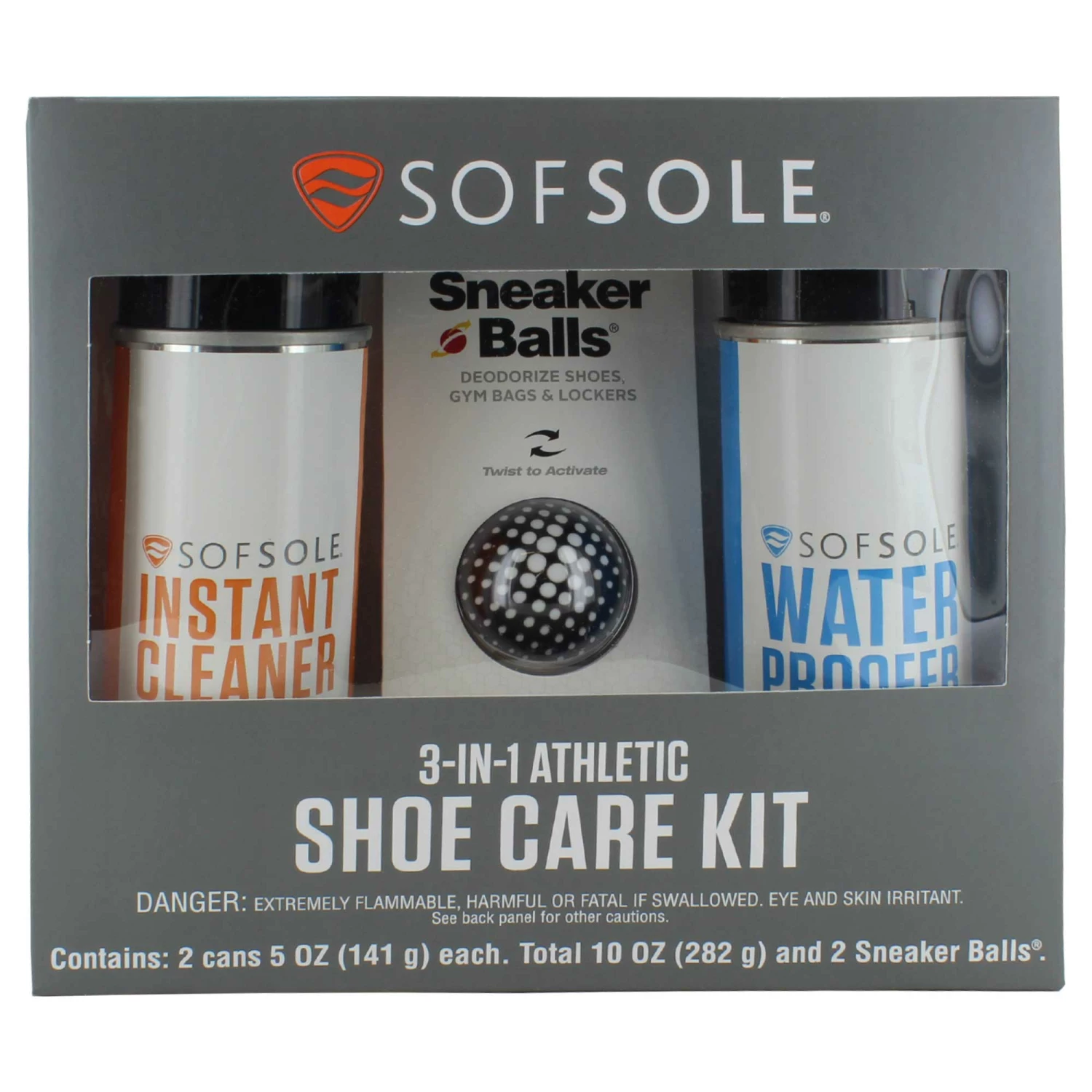 SOF SOLE 3-In-1 Athletic Shoe Care Kit