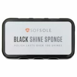 SOF SOLE Black Shine Sponge