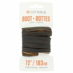 SOF SOLE 72" Tan Leather Boot Laces