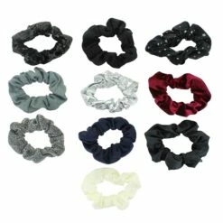 Velvet Scrunchie 10 Pack