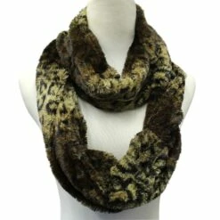 Women's Capelli Leopard Infinity-Loop Scarf