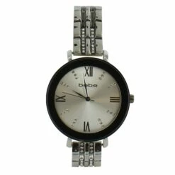 Bebe Watch With Faux-Diamond Accents
