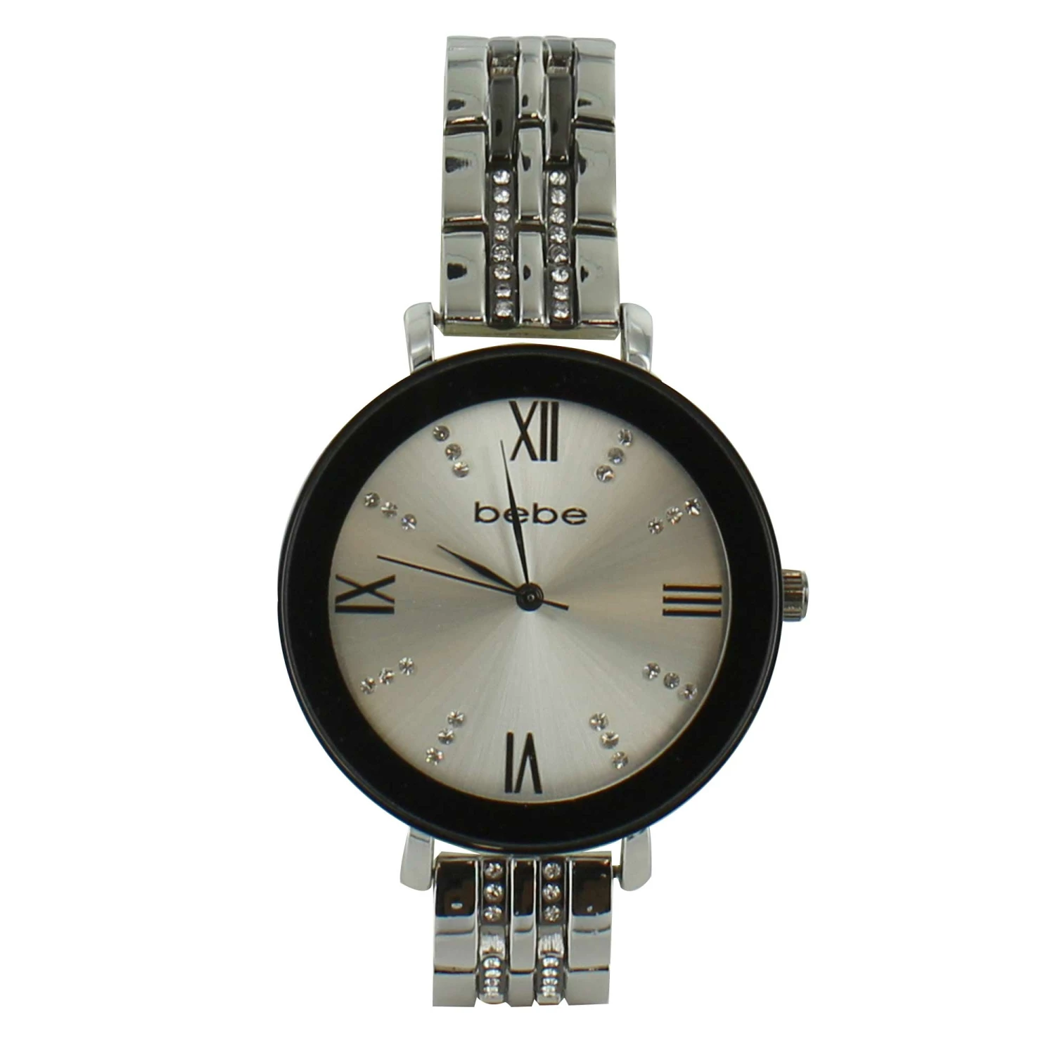Bebe Watch With Faux-Diamond Accents