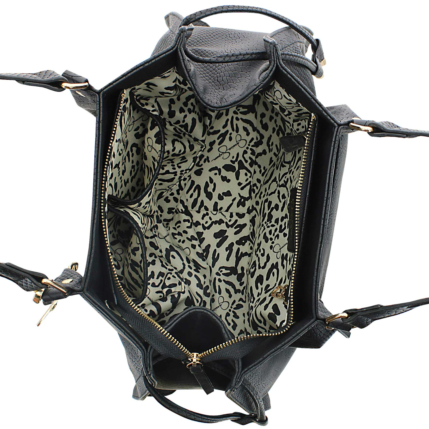 Jessica Simpson Arden Faux-Python Tote - Image 4