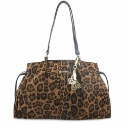 Jessica Simpson Arden Faux-Suede Leopard Tote