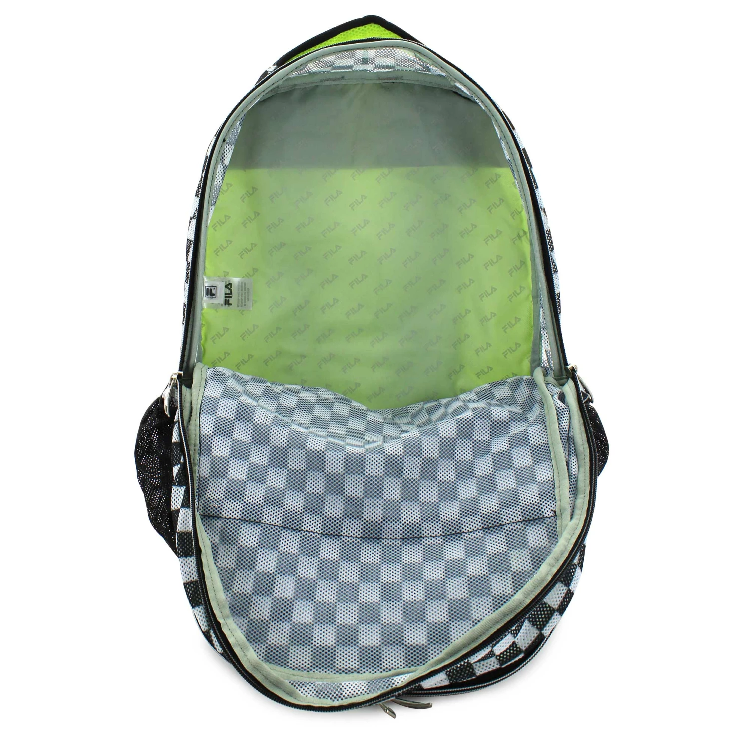 Fila Paramount Checkered Mesh Backpack - Image 4